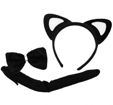 Σετ 3τμχ Αμφίεσης Γάτα Carnavalista 3-2690