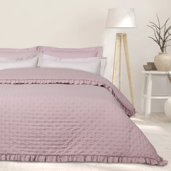 Κουβερλί Microfiber Υπέρδιπλο 220x240εκ. Happy 9656 Nude Das Home