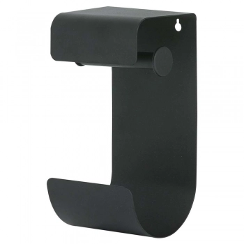 Χαρτοθήκη Επιτοίχια Μεταλλική Μαύρη 11,6x12,5x25,5εκ. Brix Sealskin 362471819