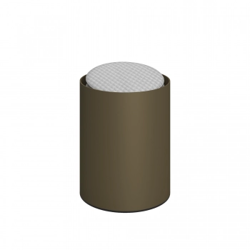 Ποτηροθήκη Ανοξείδωτη Matt Light Bronze Pam & Co Φ8x10εκ. 93-963