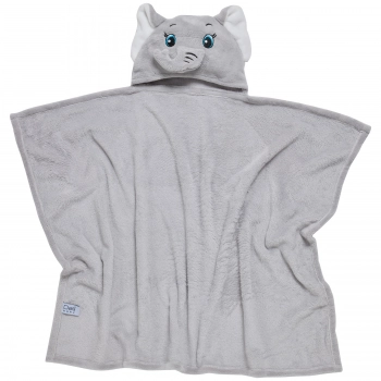 Κάπα Με Κέντημα Polyester 70x90εκ. Bath 4945 Γκρι Das Baby
