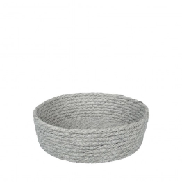 Καλάθι Σερβιρίσματος Rattan Γκρι 20x6εκ. ESPIEL FEX102