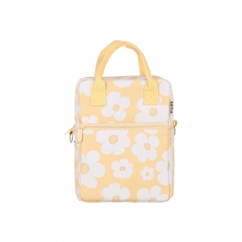 Τσάντα Φαγητού Ισοθερμική PVC Leather Yellow Daisy 7lt-20x14x27εκ. Save The Aegean Estia 01-41885