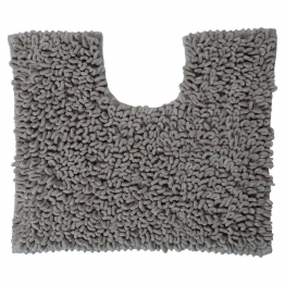 Ταπέτο Λεκάνης Microfiber 45x55εκ. Twist Grey Sealskin 294645012