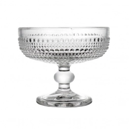 Σετ Μπωλ Παγωτού 6τμχ Γυάλινα Rando Clear 300ml CRYSPO TRIO 52.405.23