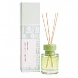 Αρωματικό Χώρου Με Sticks Vanilla Ice Cream 50ml Πράσινο iliadis 94977