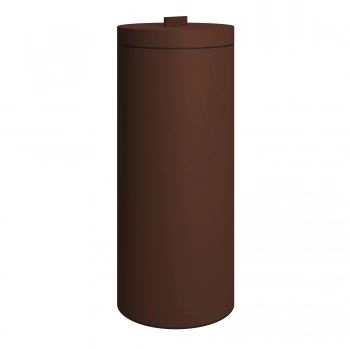 Καλάθι Απλύτων Ανοξείδωτο Matt Wenge 26x60εκ.-30ltr Pam & Co 2560-943