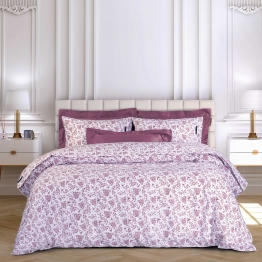 Σετ Σεντόνια Βαμβακερά Υπέρδιπλα 240x260εκ. Essential 2363 Nude-White Greenwich Polo Club