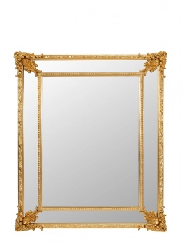 Καθρέπτης Ξύλινος Χρυσός 94x7x125εκ. Zen Collection 25.49.52320