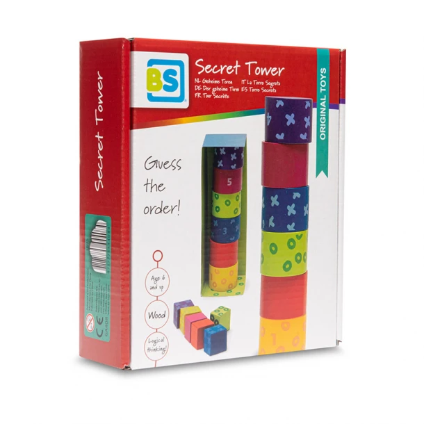 Επιτραπέζιο Παιχνίδι Secret Tower Bs Toys GA408