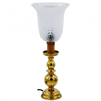 Επιτραπέζιο Φωτιστικό Μπρούτζινο 42εκ. Royal Art STL189L/GL/G