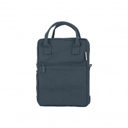 Τσάντα Φαγητού Ισοθερμική PVC Leather Indigo 7lt-20x14x27εκ. Save The Aegean Estia 01-42226