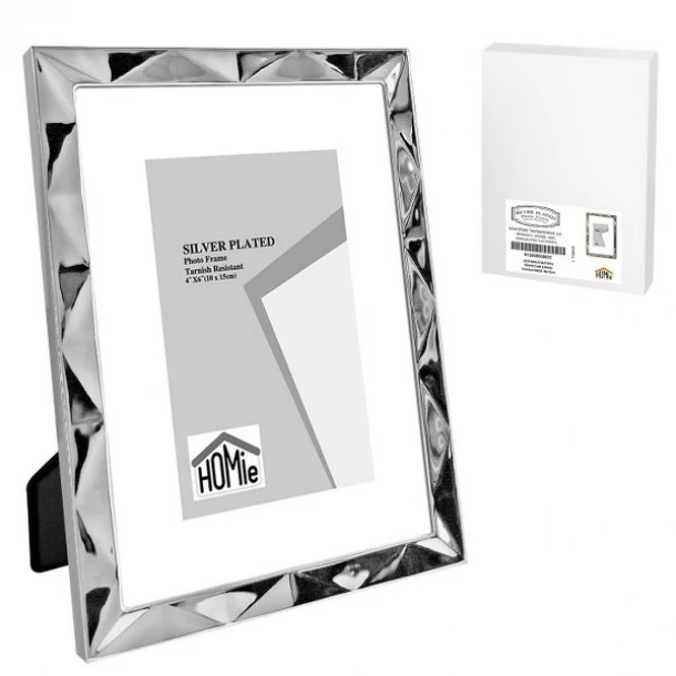 Κορνίζα Επάργυρη 10x15εκ. Homie 12-2065