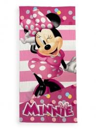 Πετσέτα Θαλάσσης Παιδική Microfiber 70x140εκ. Minnie 26 Pink Disney DimCol
