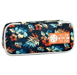 Κασετίνα Βαρελάκι Maui Hawain 23x10x6εκ. Gim 50-3474
