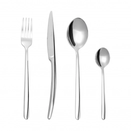 Σετ Μαχαιροπήρουνα 24τμχ Ανοξείδωτα 18/0 Contour Estia 01-29470