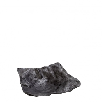 Διακοσμητική Πιατέλα Αλουμινίου Γκρι ESPIEL 21,520,5εκ. DEP110