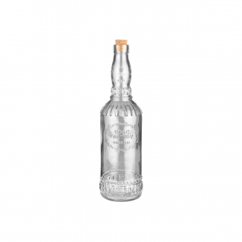 Μπουκάλι Γυάλινο-Φελλός Διάφανο Essentials Estia 720ml-8,1x29,5εκ. 01-21849