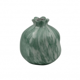 Διακοσμητικό Ρόδι Κεραμικό Πράσινο 9,5εκ. Royal Art FEX0/10GR
