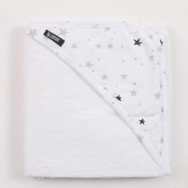 Κάπα Bamboo 75x75εκ. Stars Grey Minene 19302002250OS