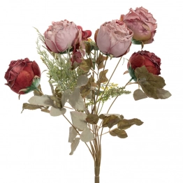 Μπουκέτο Με 7 Τριαντάφυλλα Ροζ 42εκ. iliadis