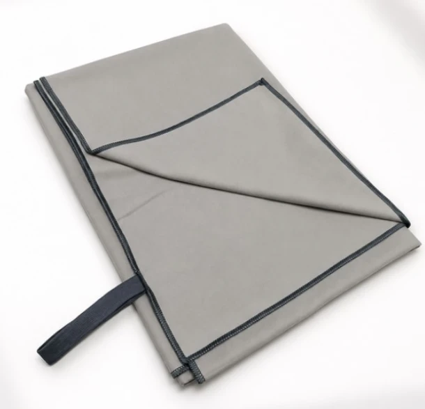 Πετσέτα Πισίνας Microfiber 80x160εκ. Easy Dry Light Grey