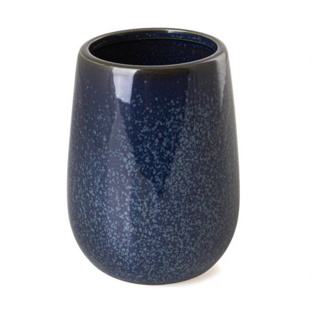 Ποτηροθήκη FRIKI Stoneware Navy Blue Φ8,5x11,2εκ. 400ml AWD02191921