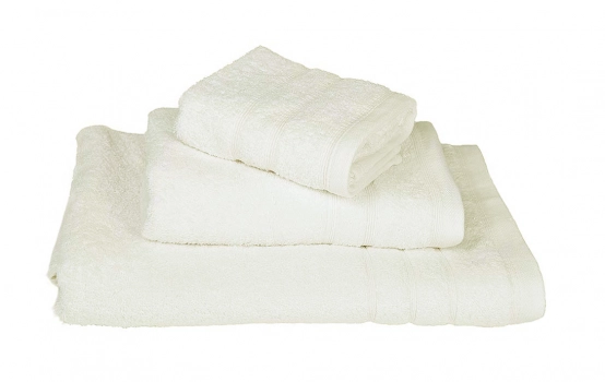Πετσέτα Βαμβακερή Σώματος 75x145εκ. Cream Komvos Home 7311198-18