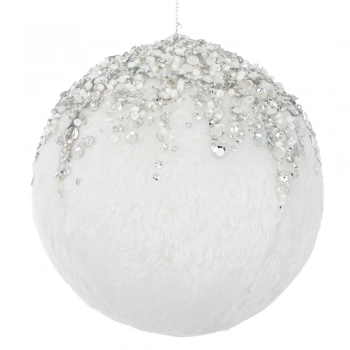 Μπάλα Υφασμάτινη Λευκή 12εκ. iliadis 87914