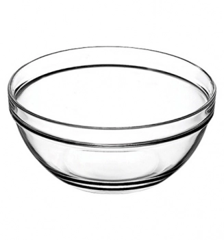 Μπωλ Σερβιρίσματος Γυάλινο Στοιβαζόμενο Chef Temper ESPIEL 550ml SP53923K2