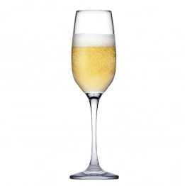 Ποτήρι Σαμπάνιας Γυάλινο Διάφανο Amber ESPIEL 200ml-6,6x22,8εκ. SP440295G6