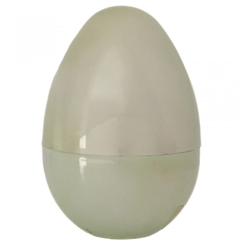 Διακοσμητικό Αυγό Ανοιγόμενο Πράσινο Περλέ 13x13x20εκ. iliadis 92443