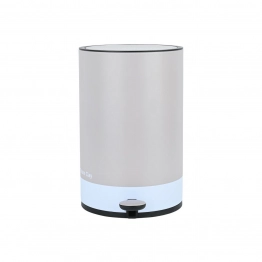 Καλάθι Απορριμάτων 6lt-20,5x31εκ. Μεταλλικό Soft Close Stone Clay Estia Tone Lab 02-39882