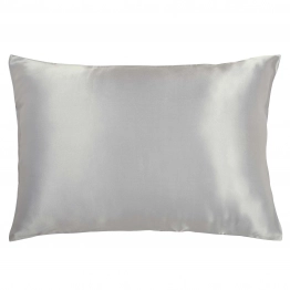 Ζεύγος Μαξιλαροθήκες Pure Silk 50x70εκ. Essential 2382 Silver Greenwich Polo Club