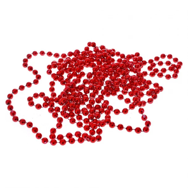 Χριστουγεννιάτικη Γιρλάντα Πέρλας Κόκκινη 8mmx4μ. iliadis 79445