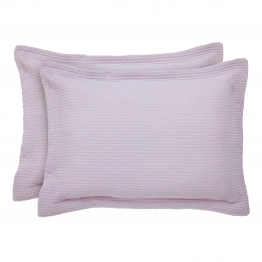 Ζεύγος Διακοσμητικές Μαξιλαροθήκες Microfiber 50x70+5εκ. Happy 9654 Nude Das Home