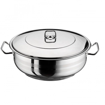 Κατσαρόλα Πλασωτέ Ανοξείδωτη 36x14εκ.-14ltr Arian 430 Isfa Metal ISF00100336