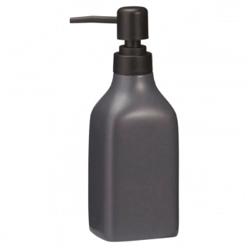 Ντισπένσερ Stoneware 350ml-9x6x19,5cm Anthracite 6U MRShome 0096004