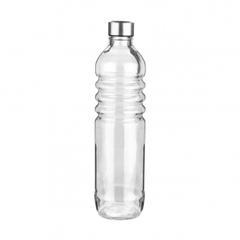 Μπουκάλι Γυάλινο-Μεταλλικό Διάφανο Estia 1250ml-8,7x33,2εκ. 01-21900