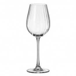 Ποτήρι Κρασιού Κρυστάλλινο Columba Optic Crystal Bohemia 400ml CTB1SI81400