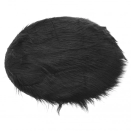 Σουπλά Συνθετική Γούνα Μαύρο 35εκ. iliadis 76074