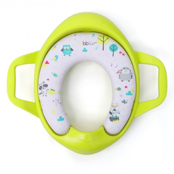 Kάθισμα Tουαλέτας Εκπαιδευτικό 38x40,6x6,1εκ. Poti Green Bbluv B0112-L
