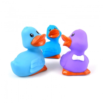 Παπάκια Μπάνιου Μωβ-Μπλε 9x6x6,5εκ. Magni MGN2843-BLUE