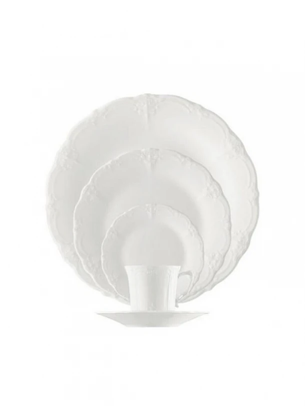 Σερβίτσιο Φαγητού Σετ 72τμχ Πορσελάνης Kaiser White CRYSPO TRIO 33.000.30