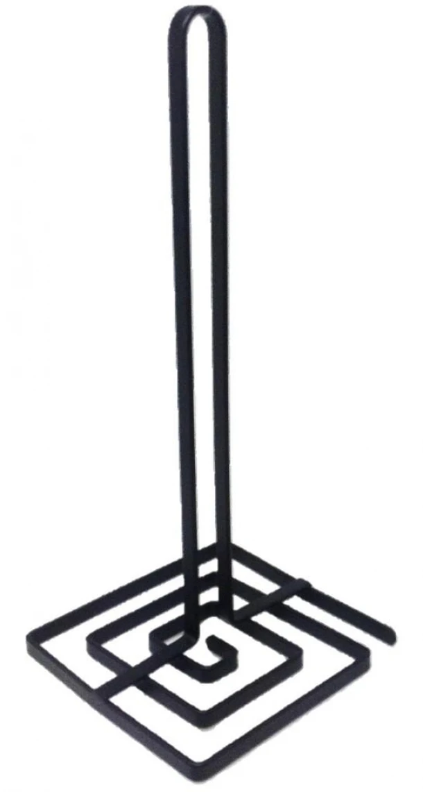 Βάση Για Χαρτί Κουζίνας Σιδερένια Μαύρη 15x32,5εκ. ESPIEL MTT307