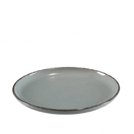 Πιατέλα Σερβιρίσματος Stoneware Tuscany Grey-Blue ESPIEL 32x2,8εκ. ATA150K6