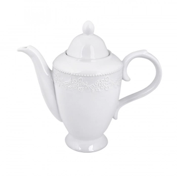 Τσαγιέρα Πορσελάνης 1210ml Λευκή Kea PW35 Oriana Ferelli PRPW350015