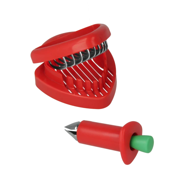 Καθαριστής και Κόπτης Φράουλας Mrs Berry Metaltex