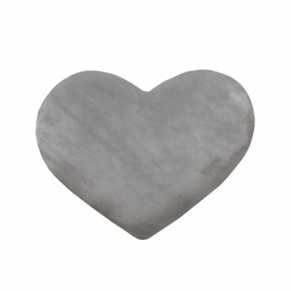 Διακοσμητικό Μαξιλαράκι 30x30εκ. Polyester Heart Silver Saint Clair