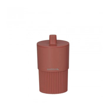 Κουτί Αποθήκευσης Καλλυντικών ABS 7,5x7,5x13,4εκ. Brave Dark Pink Sealskin 800024